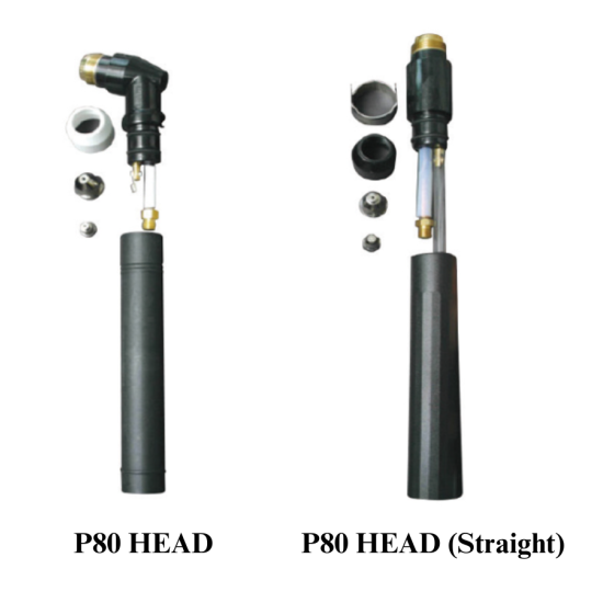 Đầu cắt plasma P80 - Loại thẳng