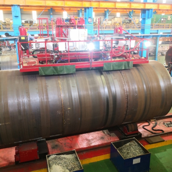 Twin-Head External Circ-Seam Welding Platform